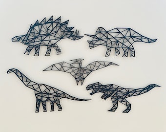 5 Dinosaur | 5 Dinosaurs | Wall decoration