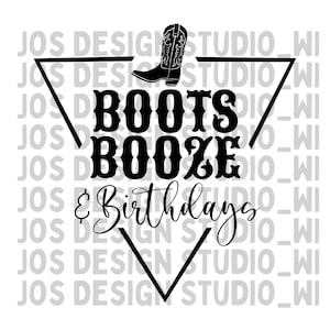 Boots Schnaps & Geburtstage Design