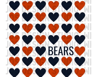 Chicago Bears Herz Design