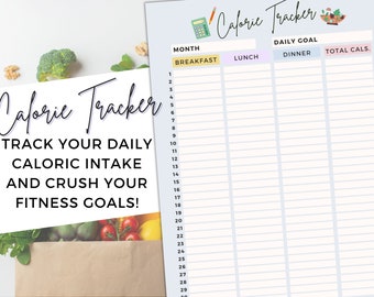 Calorie Tracker Printable