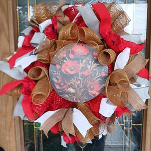 Poppy Wreath