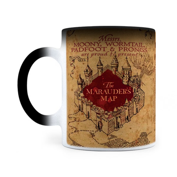 Taza Térmica Mapa Merodeador Personalizada