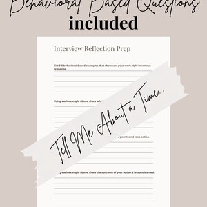 Interview Guide Bundle | Interview Steps to Success | Must Ask ...