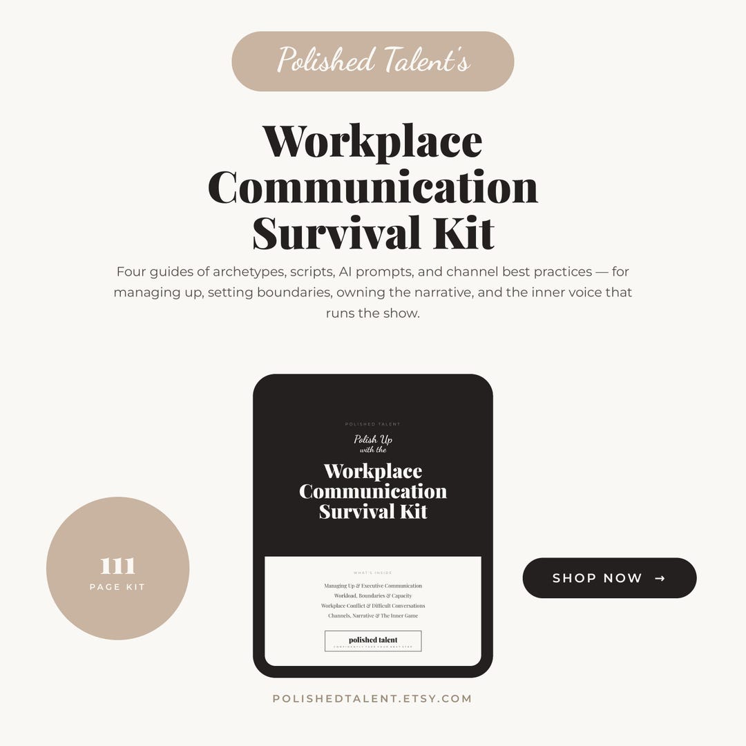 Workplace Communication Survival Kit | Managing Up, Boundaries ...