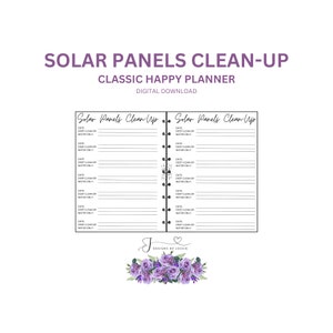 Solar Panels Clean-up