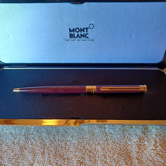 Montblanc Noblesse Burgundy Ball Pen