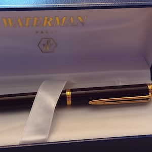 Waterman Burgundy Gentleman Füllfederhalter 18kt M-Feder