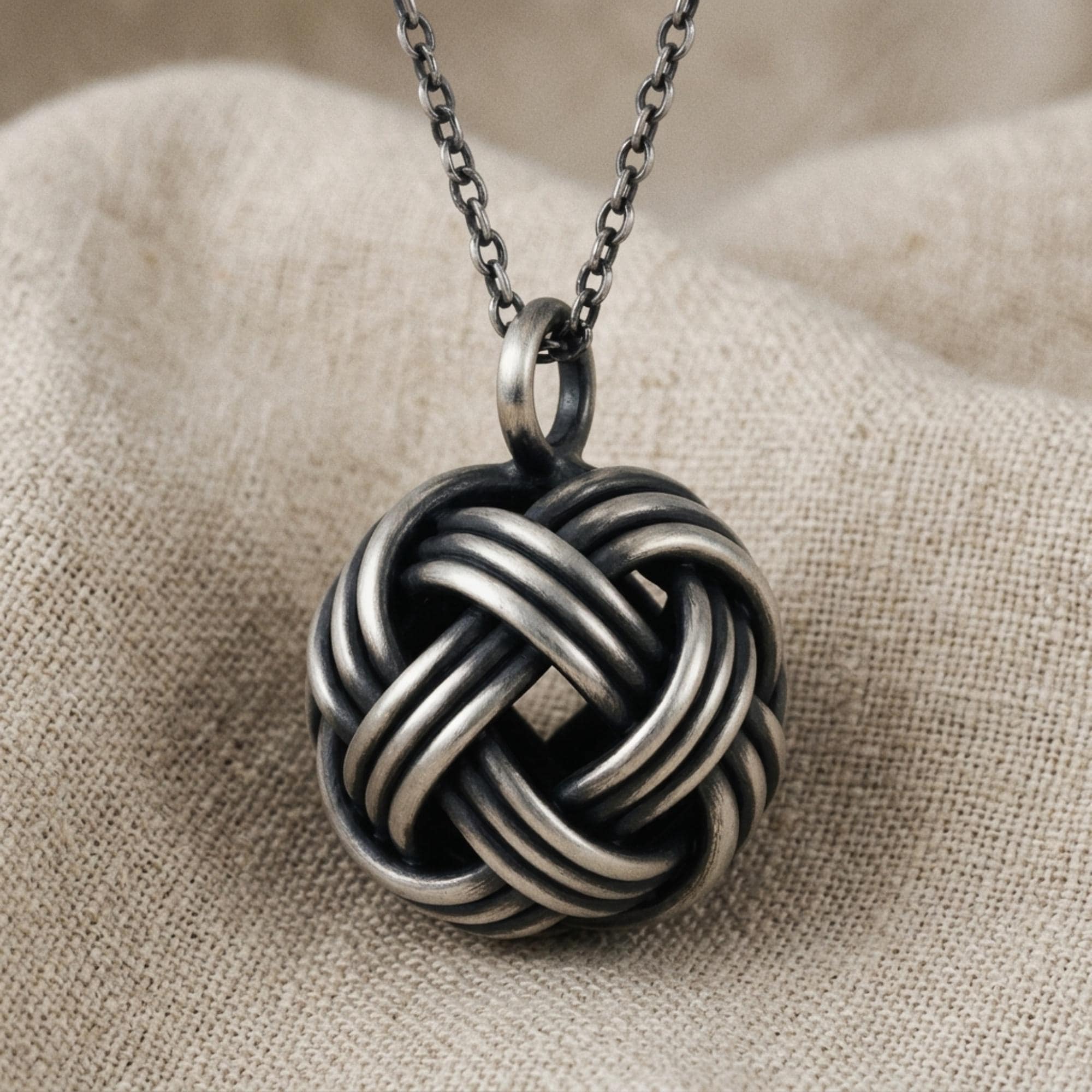 Gordian knot pendant - Etsy 日本