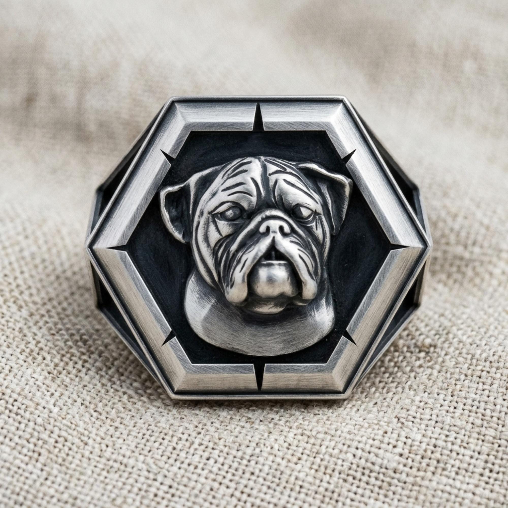Bulldog Class Ring - Etsy