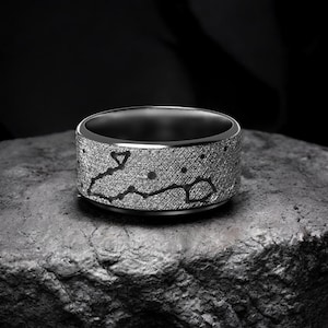 Sterling Silver Pisces Ring, Zodiac Jewelry, Handmade 925 Silver Fish Constellation Ring, Astrology Birthday Gift, Adjustable Horoscope Band