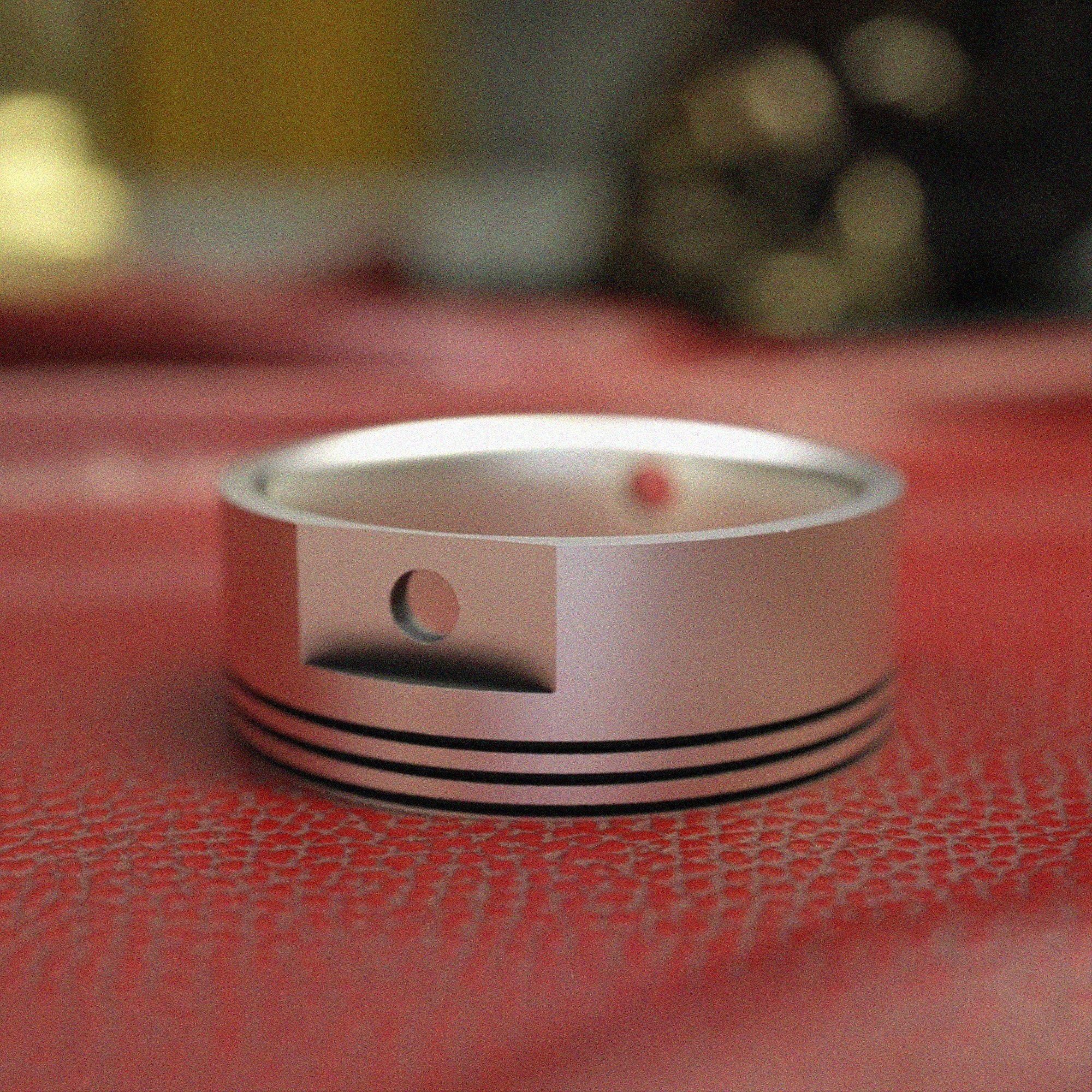 Mechanic Wedding Bands Rings