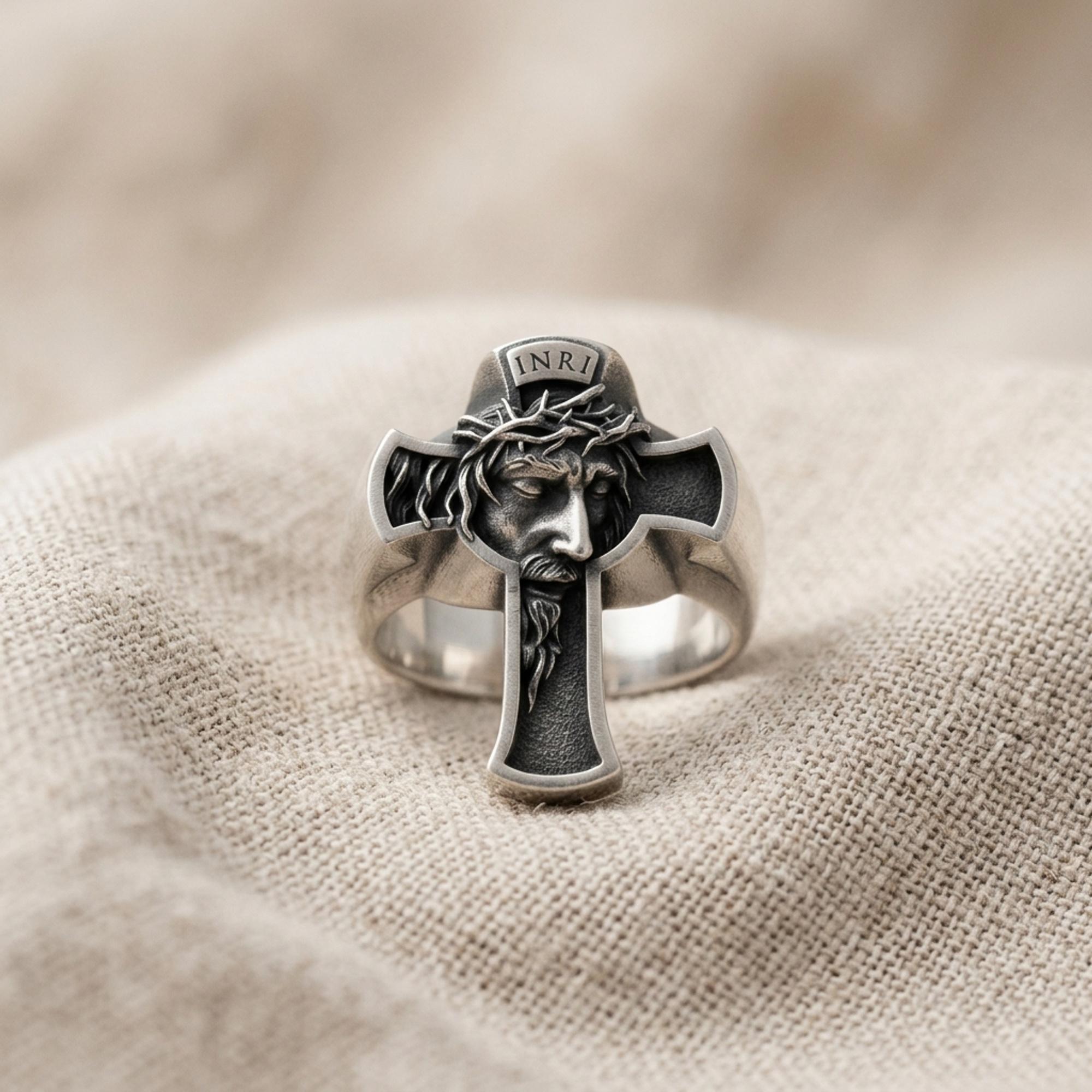 Inri Ring - Etsy