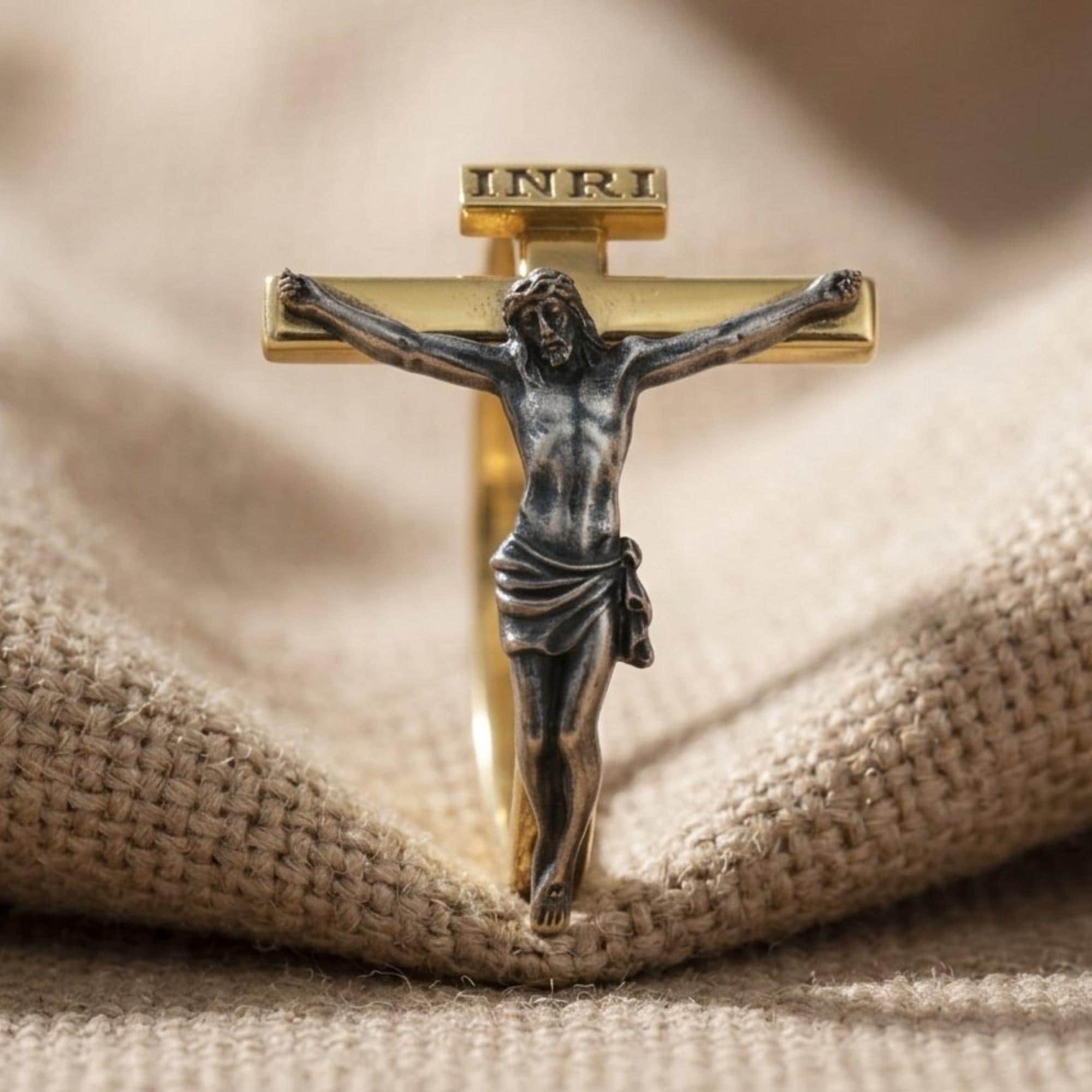 Inri Ring - Etsy