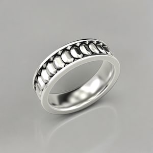 Elegant Ring 925 Sterling Silver, Timeless and Sophisticated Jewelry for Men and Women, Handmade Detailed Design, Perfect for Weddings