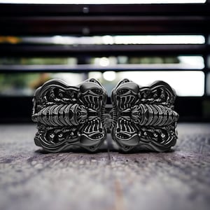 Scorpion Ring 925 Sterling Silver Adjustable Unique Design Handmade Gothic Jewelry Gift for Him or Her Bold Statement Accessory