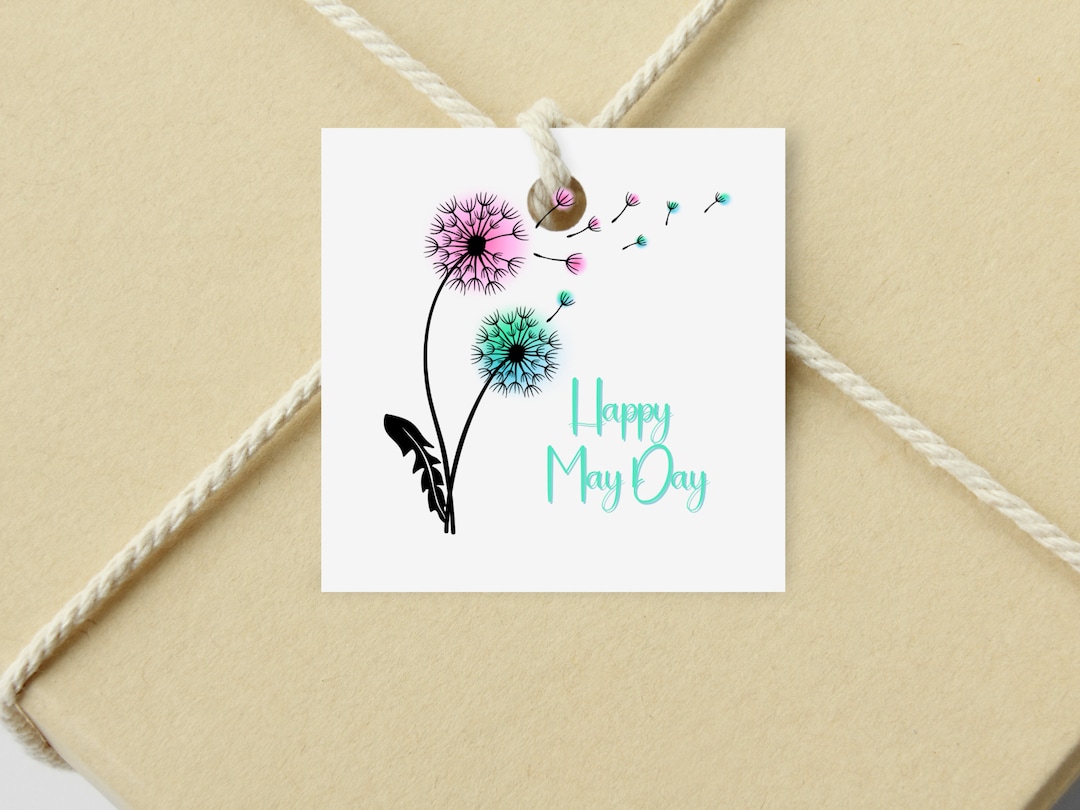 May Day May Day Card Printable Tag May Day Download - Etsy