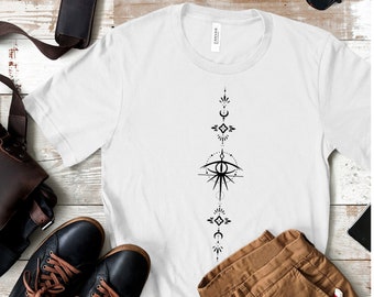 Lord of the rings inspired tshirt | rings | lotr | celestial tee | shirt | the eye | original trilogy |