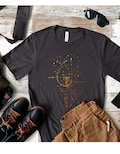 Fibonacci t-shirt | celestial tee | golden circles shirt | spiritual tshirt for woman for man product logo