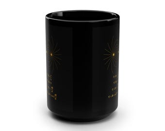 Maxwell's Equations Mug, Electromagnetism Field Lines, Physics Teacher Gift (15oz Ceramic)