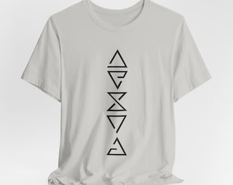 Witcher Signs T-Shirt: Geometric Runes, Video Game Tee