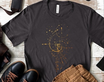 Fibonacci Unisex Jersey Short Sleeve Tee for EU customers