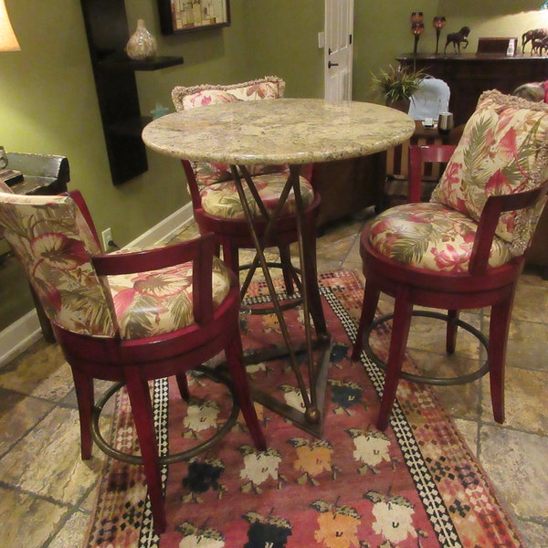 Granite Bar Table Etsy