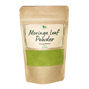 Moringa Leaf Powder: Fresh Harvested Herbal Supplement