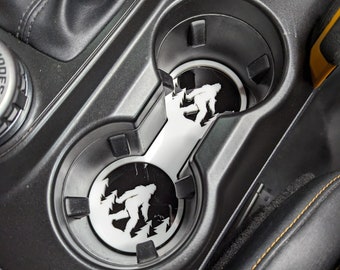 Inserto para portavasos Yeti Forest - Compatible con Bronco 2021 y posteriores - Transmisión automática - Varios colores disponibles
