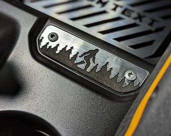 Insignia de consola Yeti - Compatible con Bronco 2021 y posteriores