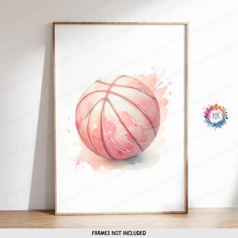 Netball Vector Pink Pink Girls Netball Print Set - 3 Personalised Netballer Prints | Custom ...