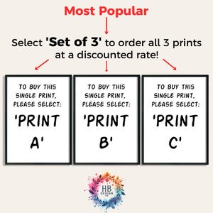 Ensemble d'affiches de Jiu Jitsu - 3 impressions | Cadeaux d'art mural | Cadeau d'arts martiaux | Cadeau définition | Décoration de chambre de garçon | Oeuvre d'art au trait pour enfants image 6