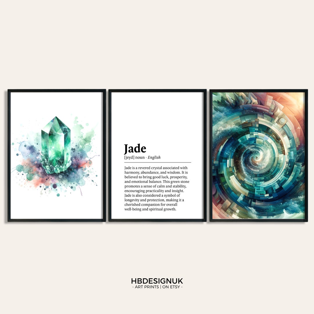 Jade Poster This item is unavailable - Etsy