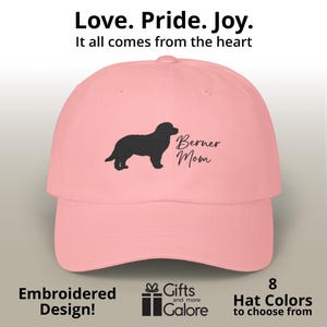 Berner Dog Mom Hat embroidered gift Mother's day dog lover pet birthday