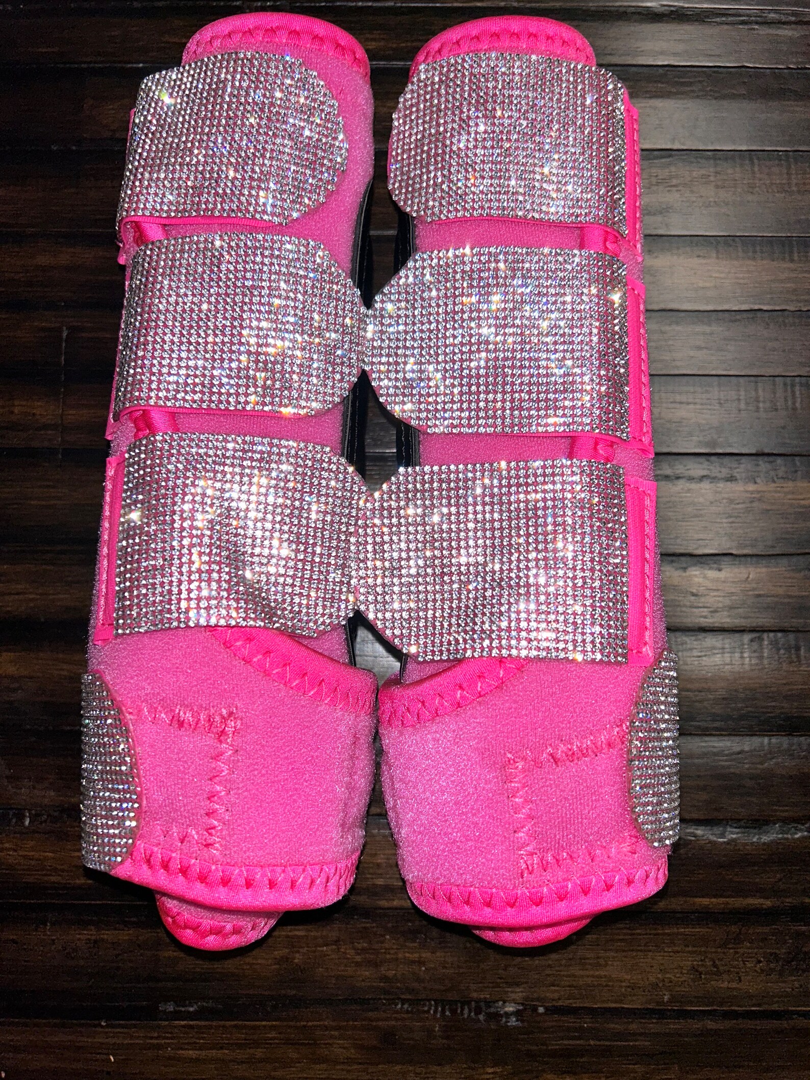 Pink Racing Boots Pink Front Sport Boots and Matching Bell Boots! - Etsy