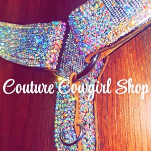 AB Bling Rhinestone Breast Collar