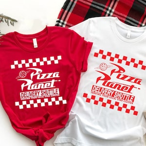 Disney Toy Story Pizza Planet Shirt, Pizza Lover Crewneck Shirt, Pizza Planet Matching Shirts, Toy Story Family Trip Shirts, Disney Snacks