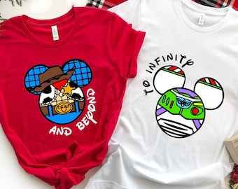 To Infinity And Beyond T-shirt, Disney Vacation Shirt, Family Shirt For Disney, Toy Story Disney Shirt,Cute Disney Tee, Disney Gift Tee,