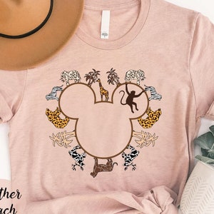 Animal Kingdom Shirt, Mickey Head Safari Shirt, Safari Mode Shirt, Hakuna Matata Shirt, Leopard Shirt, Family Vacation Tee, Wild Life Tee