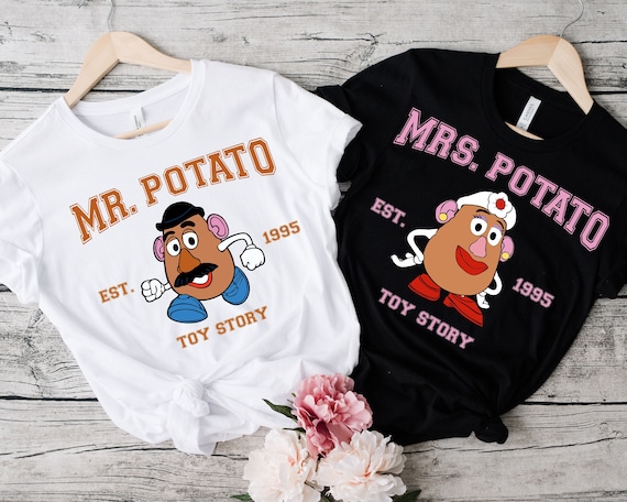 Mr Potato Head Shirt Custom Mr and Mrs Shirt Toy Story T shirt