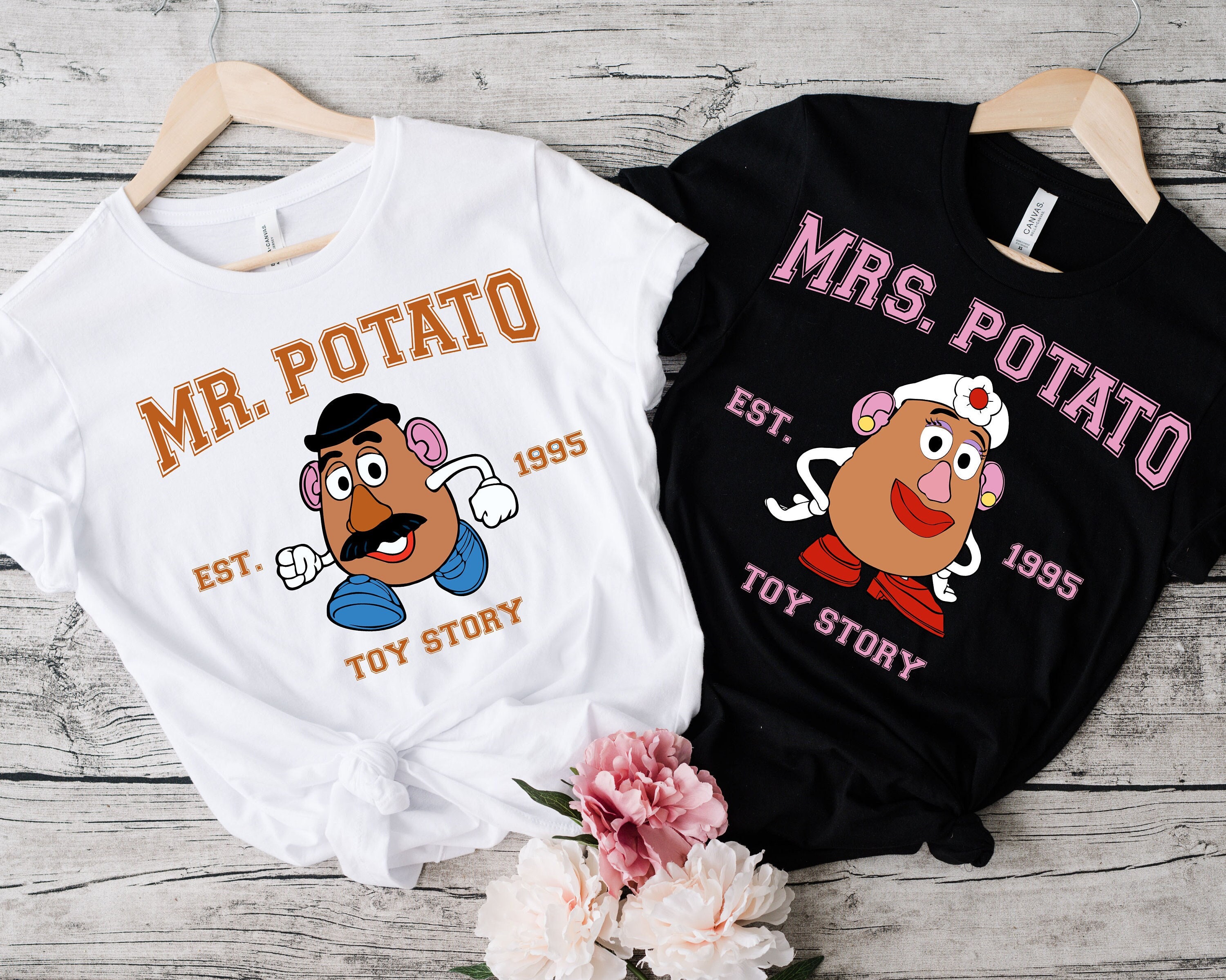 PATTERN ONLY 2 Patterns Mr. Potato Head and Mrs. Potato Head Felt Toy 