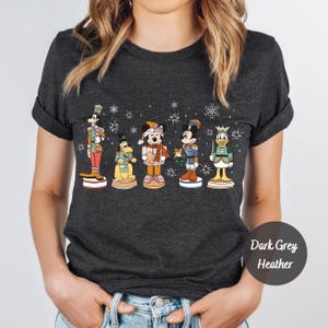 Disney Mickey and Friends Nutcracker Christmas Shirt, Disney Mickey’s Christmas Party Tee, Very Merry Christmas Shirt,Disneyland Family Gift