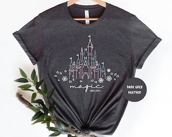 Magical Disney Castle Shirt, Disney Family Shirt, Disneyworld Shirt, Epcot Shirt, Disney Shirts For Family, Disney Shirts, Disney Trip Shirt