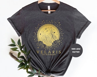 Velaris Shirt, Velaris City Of Starlight Shirt, The Night Court, SJM Merch Shirt, City of Starlight Tee, ACOTAR Sweatshirt