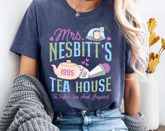 Mrs. Nesbitt’s Tea House Shirt, Nesbitt’s Tea House Shirt, Toy Story Tea House Shirt, Toy Story Vacation Shirt