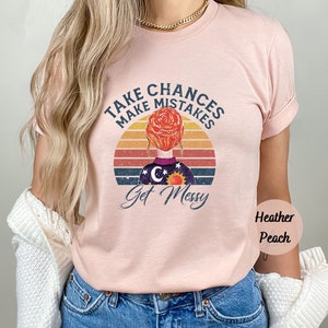 Take Chances Make Mistakes Get Messy Shirt, Seatbelts Everyone Shirt, Field Trip Anyone Shirt,Teacher Tee,Frizzle Shirt, Science Teacher Tee