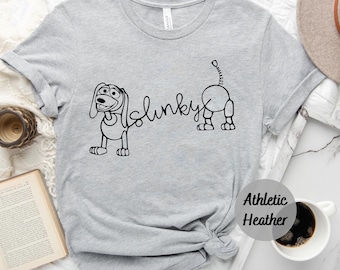 Slinky Dog Toy Story T-shirt for Adult and Kids, Disney Slinky Shirt, Disney Slinky Dog Shirt, Disney Family Shirt, Slinky Disneyland Tee