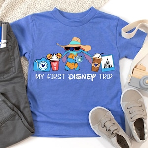 My First Disney Trip Shirt, Disney Trip 2025 Shirt, Disney Kids, Disney Couple Shirt, Disneyworld Shirt, Disney Family Shirt Disneyland Tee
