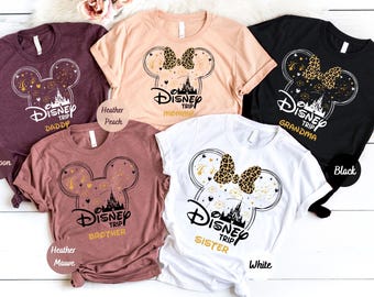 Custom Disney Trip 2026 Shirt, Disney Vacation Group Shirt, Disneyland Family Trip 2026 Shirts, Disneyworld Tee