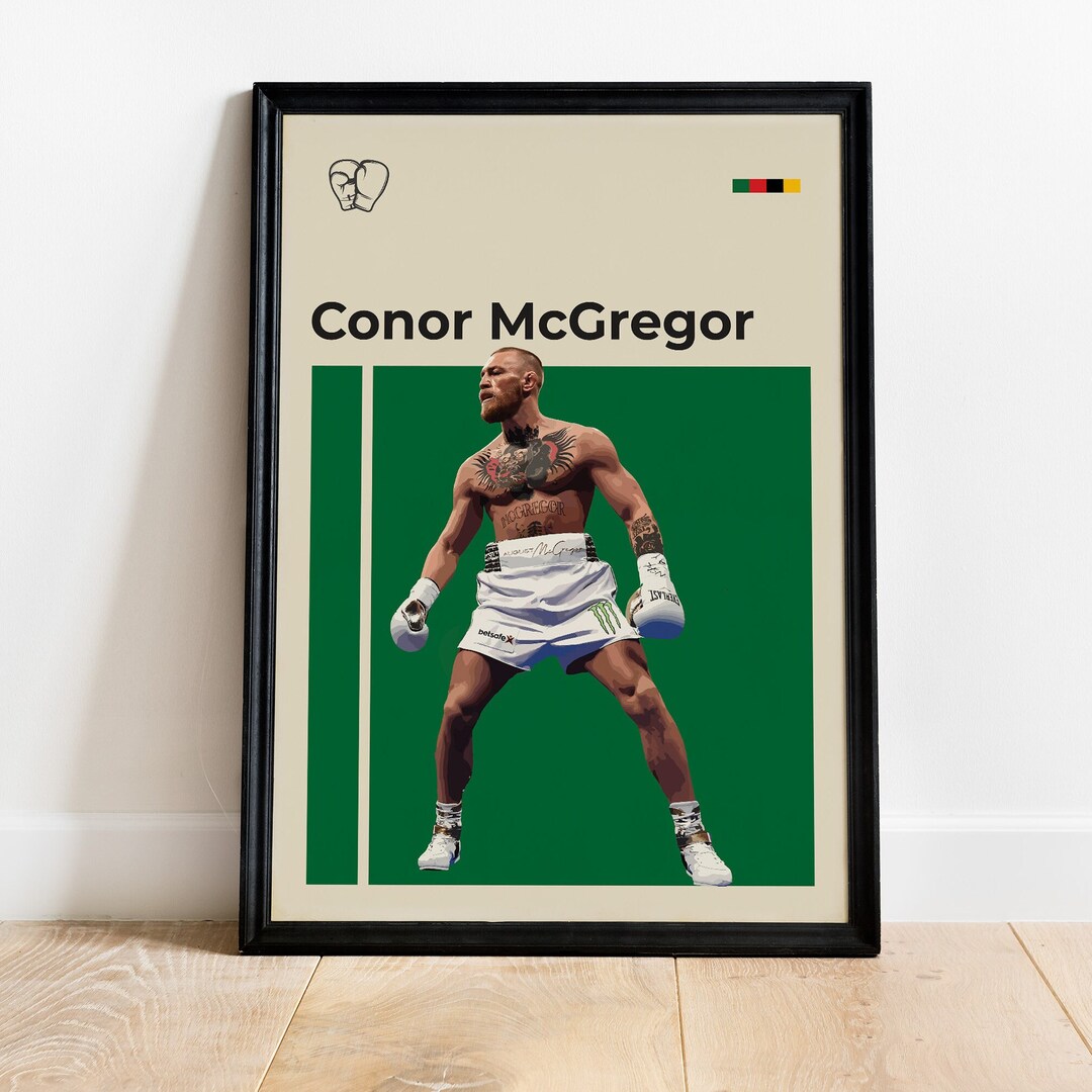 Conor Mcgregor Digital Printable Poster - Etsy