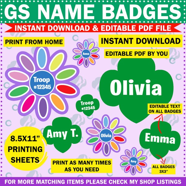 Girl Scout Daisy - Etsy
